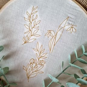 Stickdatei Blumenset "Eleganz"