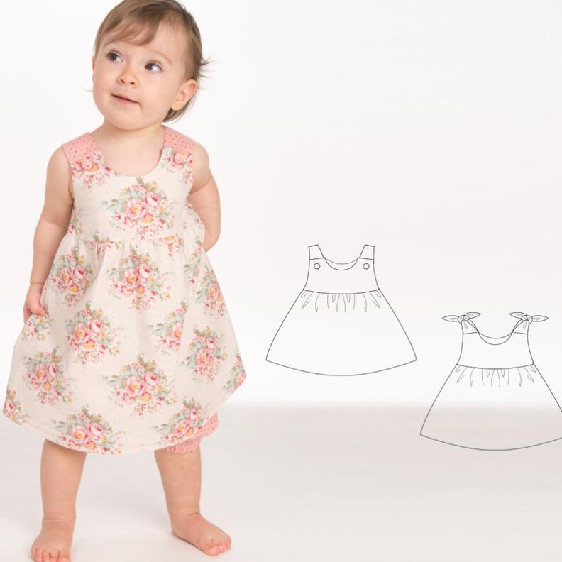  CLARA Schnittmuster Babykleid/Mädchenkleid Hängerchen  image number 1