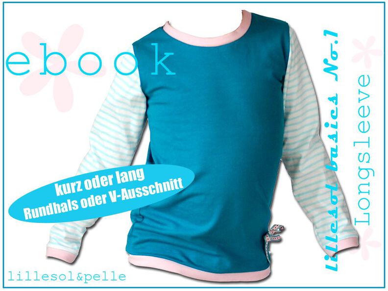 Ebook / Nähanleitung Longsleeve und T-Shirt image number 1