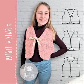 WESTE "YLVA" - N&auml;hanleitung und Schnittmuster