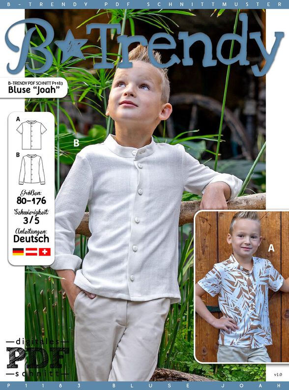 Bluse Joah N&auml;hanleitung + Schnitt image number 2