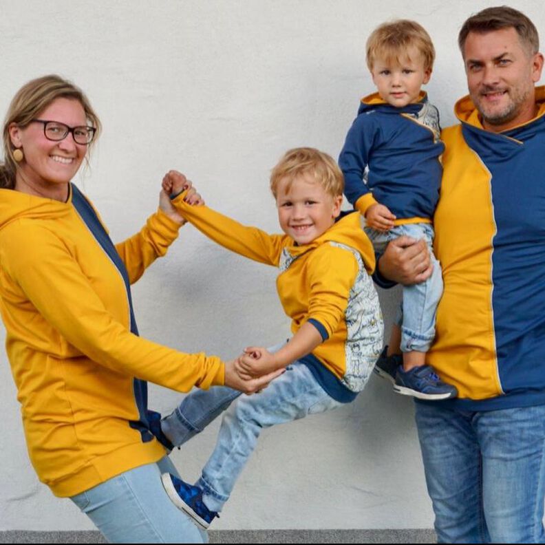 FAMILY HOODIE Kinder Damen Herren alle Größen image number 1