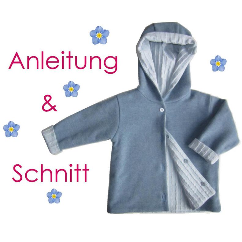 Schnitt + Anleitung Wendejacke 62-110 image number 1