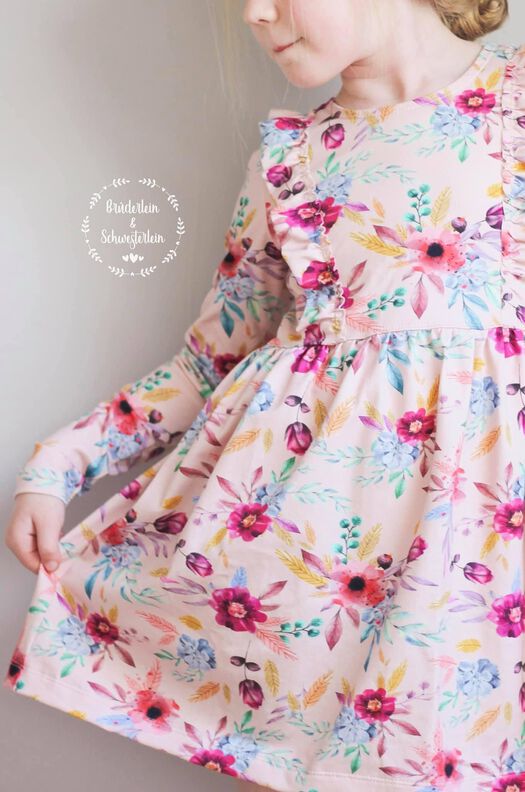 Vintage Dress für JERSEY Gr. 86-164 inkl. BEAMER DATEI image number 4