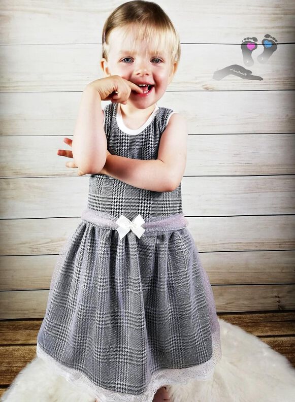 festliches Kleid VANESSA Gr. 98 - 152 Einschulung Hochzeit image number 6