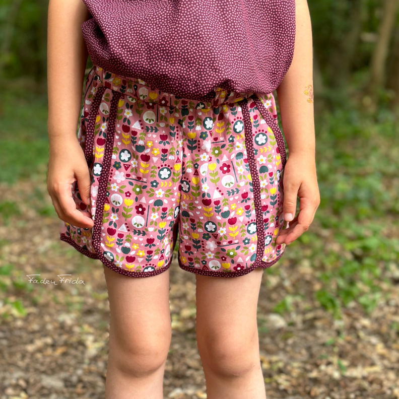 Schnittmuster maritime Shorts, Milchmädchen 80-164 image number 4