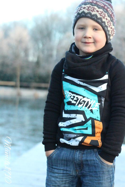 E-Book Hoodie Little Ronnja Gr.80-164 image number 1