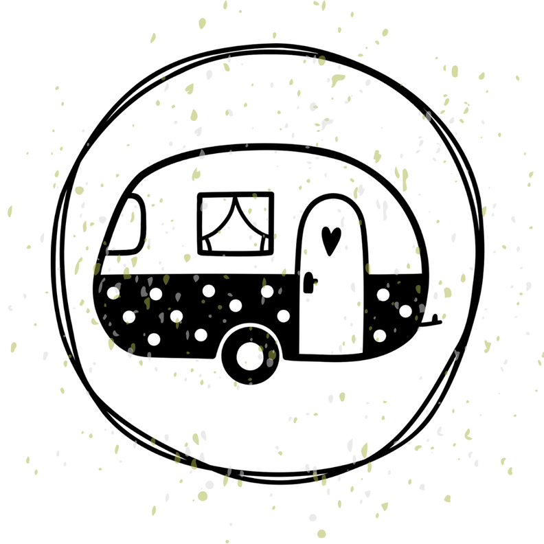 Camper mit Kreis Plotterdatei | DIY Hunger image number 2