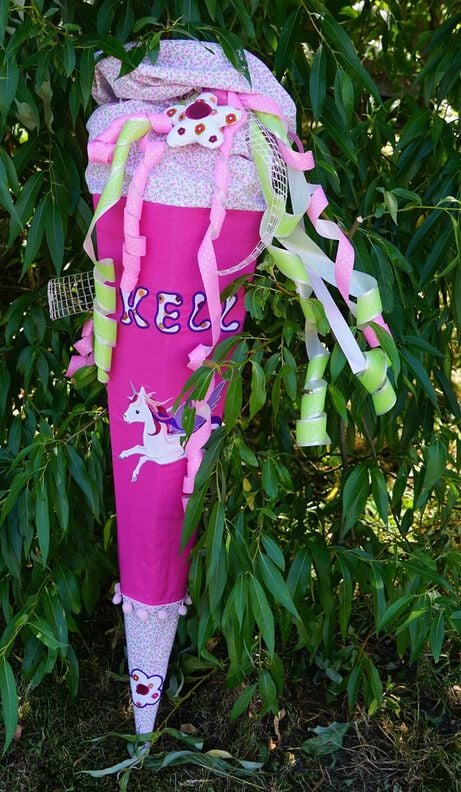 Schultüte Zuckertüte mit Innenkissen nähen alle Größen image number 5