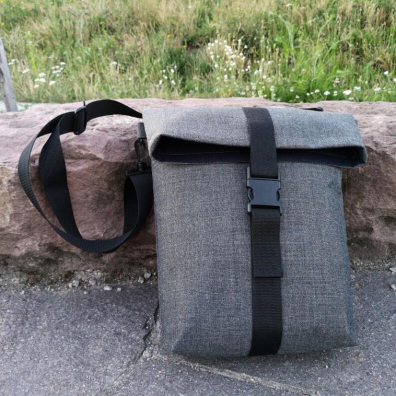 Rolltop Umhängetasche Paul - Nähanleitung und Schnittmuster  image number 1