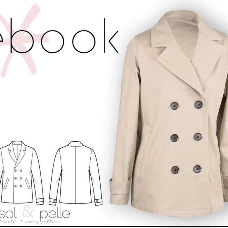 Schnittmuster lillesol women No.71 Trenchjacke "Jola"  image number 1