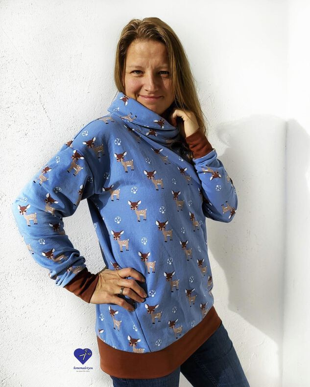 HOODIE "FRU ALMA" - Schnittmuster und Anleitung image number 3