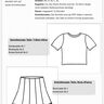T-Shirt #Alva/ Rock #Fanny Nähanleitung und Schnittmuster  thumbnail number 5