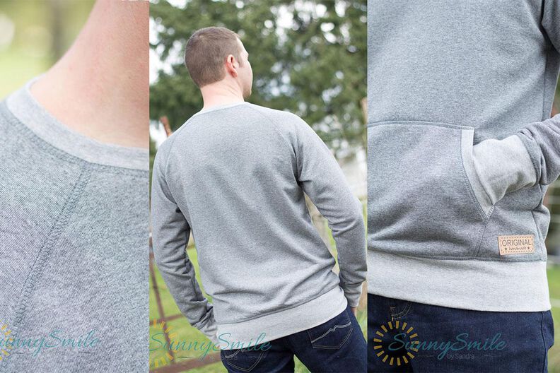 Ebook Schnittmuster Billund Basicpullover Herren image number 2