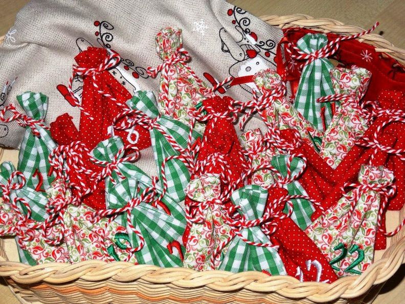 Adventskalender Beutelchen ITH Stickdatei Beutel image number 6