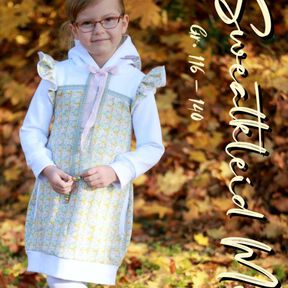 Schnittmuster Sweatkleid Milli inkl. Beamerdatei GR. 116-140
