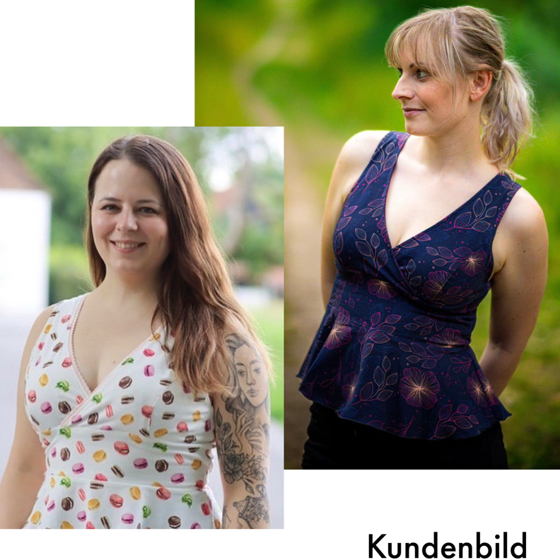 Oberteil #Evelyn Nähanleitung und Schnittmuster (XXS-XL) image number 7