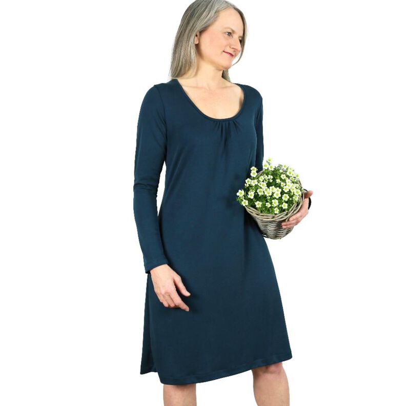 FRAU VLIELAND - Kleid mit Rundhalsausschnitt image number 1