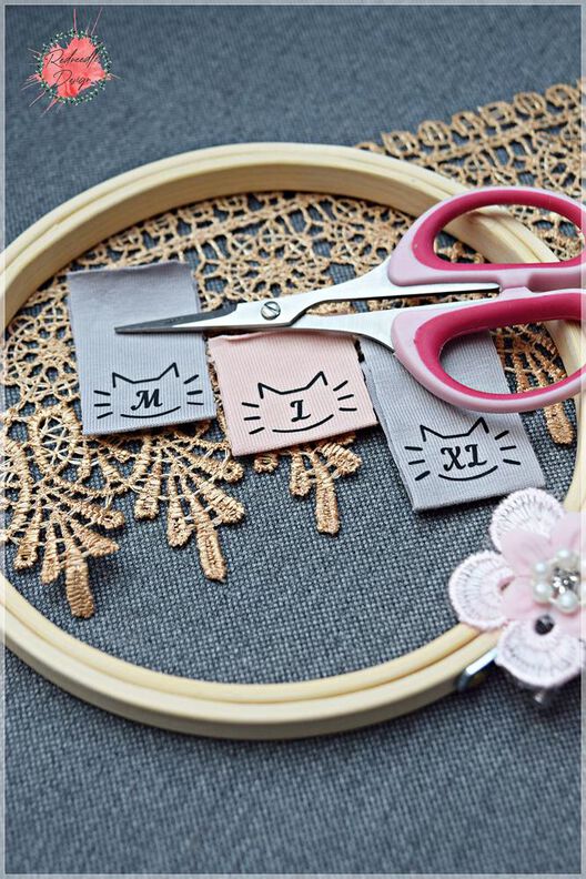 Plotterdatei Größenlabel Katze Erwachsene image number 6