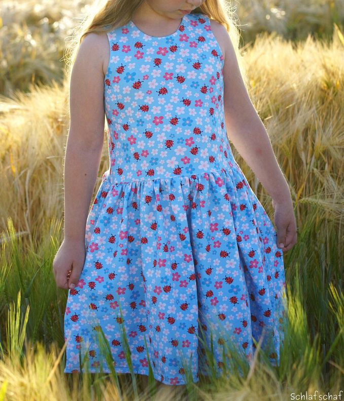 Back 2 Basic Summer Dress Sommerkleid 104 - 164 inkl. A0 image number 4