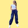 Damen Fallschirm-Hose Cargo Hose PARASUT ♥ Gr. 34-56 thumbnail number 1