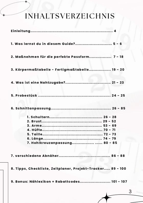  PDF Nähguide 7  - Schnittanpassung Shirts/Oberteile + Bonus image number 3
