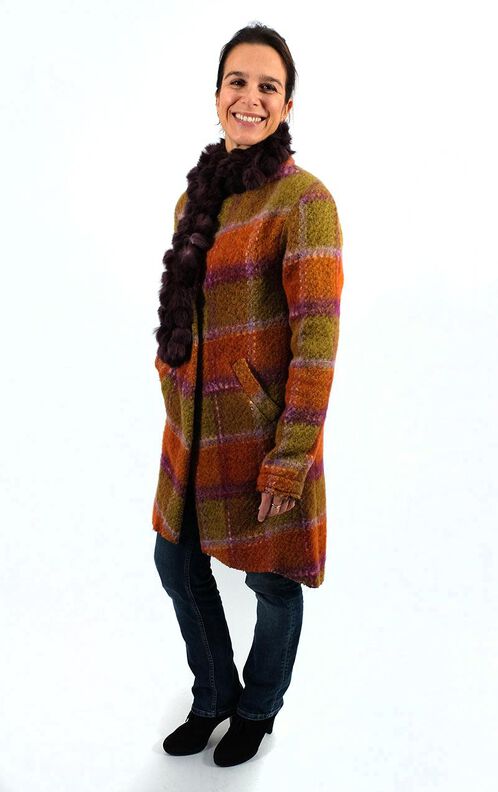 Jacke, Wolljacke "Biljana", Schnittmuster Gr. 158 - 46 image number 2