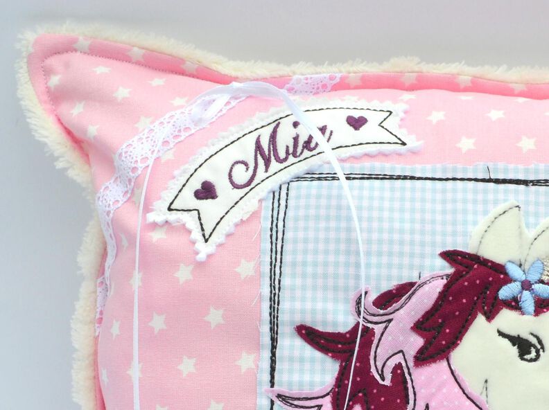 Stickdatei Pferd Einhorn SET 13x18cm image number 4