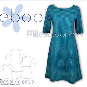 Jerseykleid mit UbootAusschnitt *mit A0-Datei + Video*