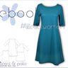 Jerseykleid mit UbootAusschnitt *mit A0-Datei + Video* thumbnail number 1