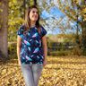 lovely lady oversized hoodie 34-56 Damenpulli Sweater Crop thumbnail number 5