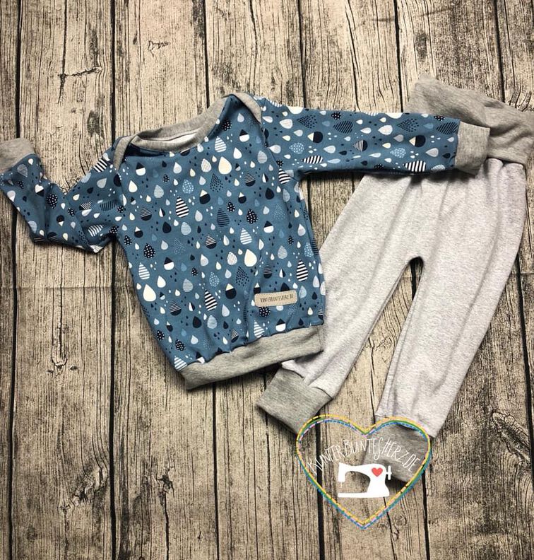 Newborn-Set LOU Hose+Shirt Gr. 50-92 icl. gratis Plottdatei image number 4