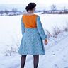 Sweat Kleid nähen Gr. 34-46 Winterkleid  thumbnail number 7