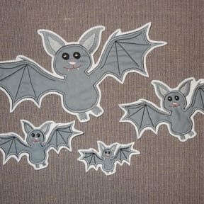 Fledermaus Stickdatei 