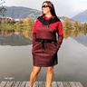 Hoodie/Hoodiekleid ALIMONDA Gr. 34-54 Ebook Schnittmuster thumbnail number 4