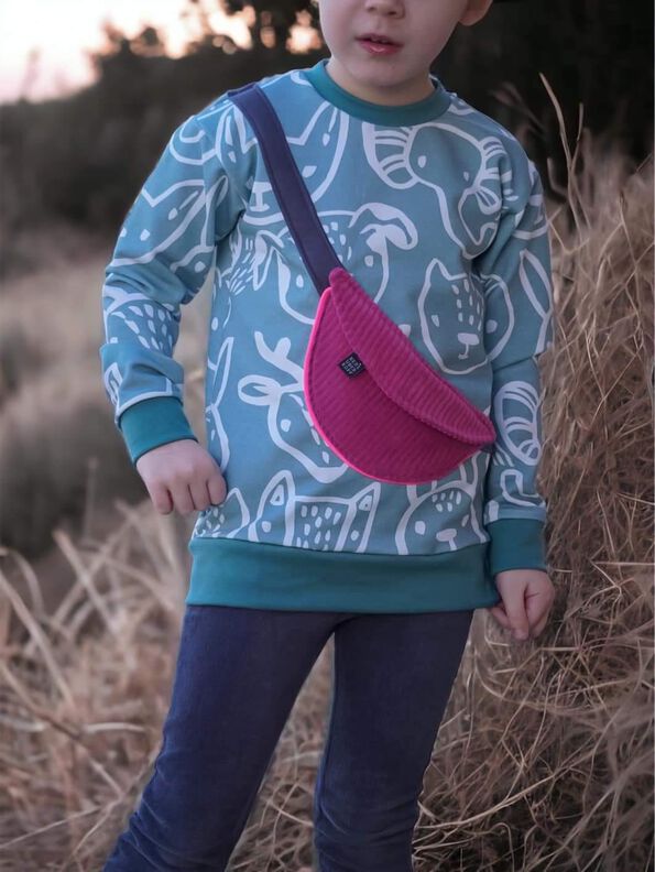 KOMBI E-Book Bauchtaschenhoodie Gr. 68 - 140 image number 10