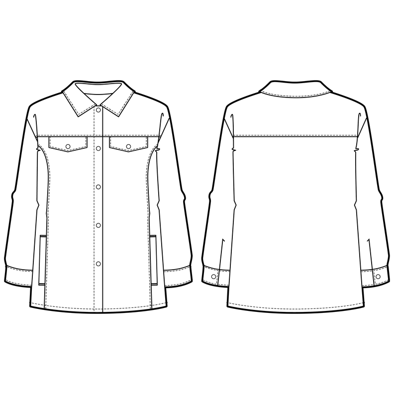 Kinder Hemdjacke Shacket Hemd LUWES ♥ Gr. 92-164 image number 10