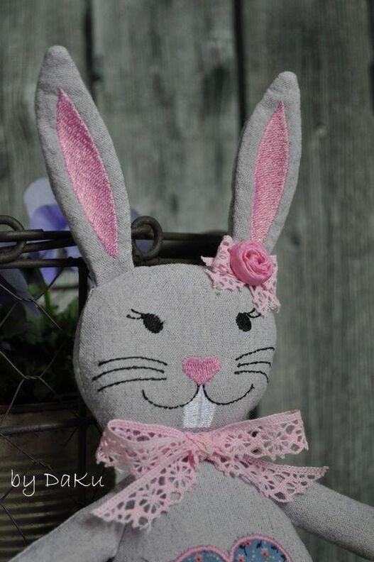 ITH – Stickdatei für Hasen Pupu & Nupu image number 4