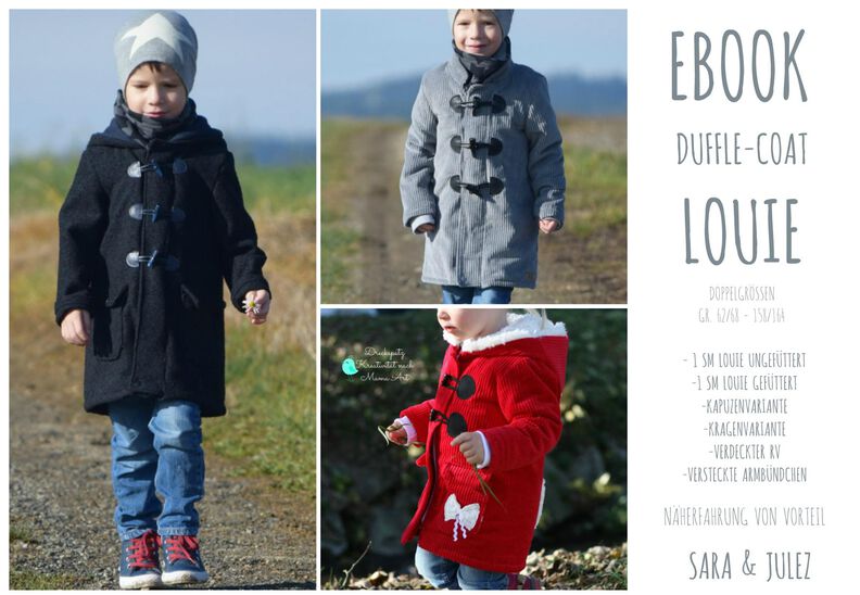 EBOOK DUFFLE-COAT LOUIE GR. 74/80 - 158/164 image number 4
