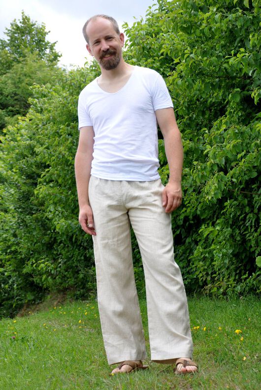 Unisex Hose (ca. 32-60) BRASILIA Schnittmuster Palazzohose image number 9