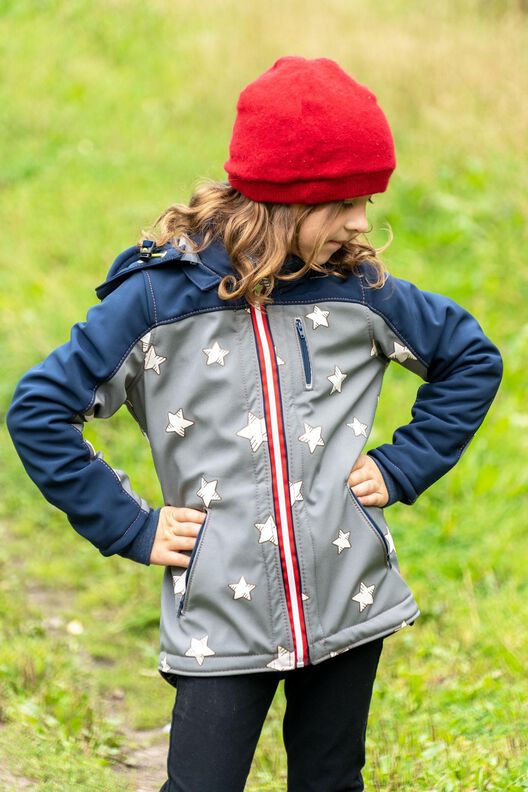 Softshelljacke Kinder Schnittmuster Gr. 74-176 - PABLO #72 image number 10
