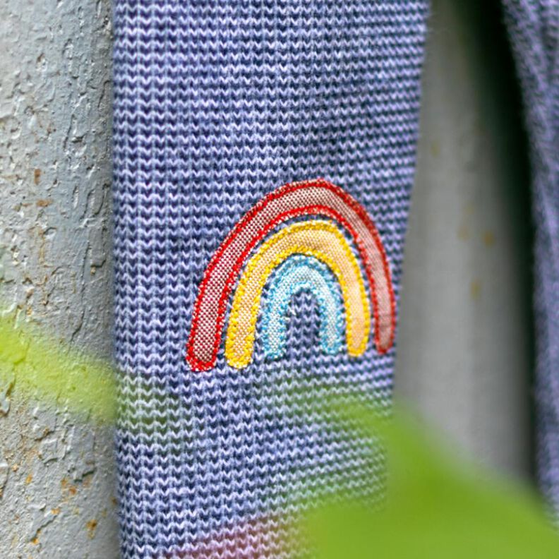 Appliziervorlage REGENBOGEN & WOLKE image number 1
