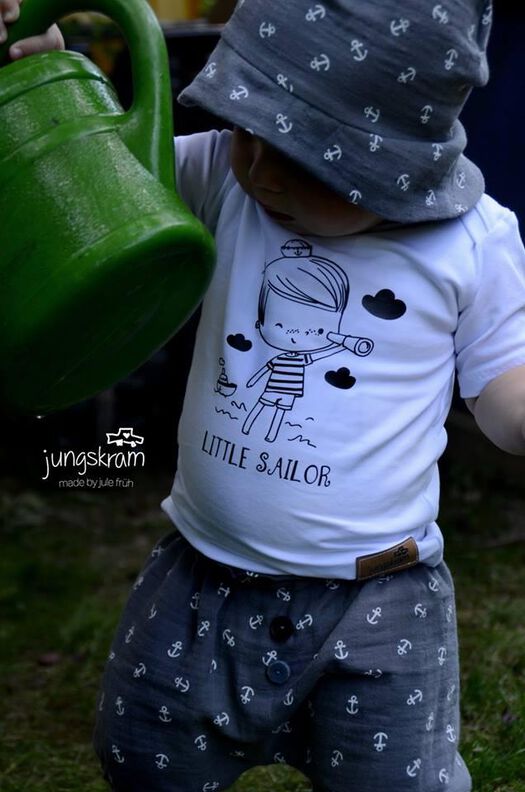 "Cutie-Pants-Baby & Bloomer" Musselin Hose / Schnittmuster  image number 6