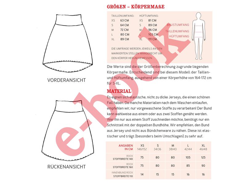 FRAU EVA - Vokuhila-Jerseyrock XS-XL image number 10