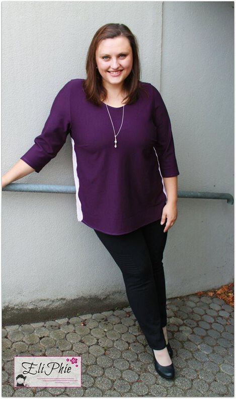 Curvy Eleana Damenshirt von 48 - 56 image number 8