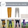 Outdoorhose Hej Vinter Gr. 40 – 60, Walk, Softshell, A0 thumbnail number 1