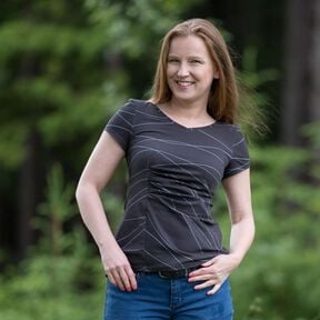 Shirt JOYCE Gr. 34-54 PDF-Schnitt A4, A0, Anleitung Shirt JOYCE Gr. 34-54 PDF-Schnitt A4, A0, Anleitung