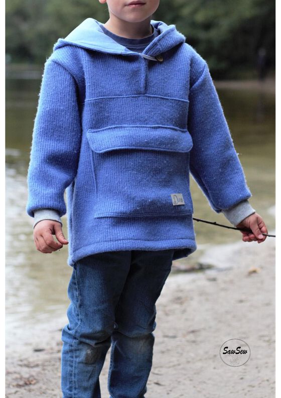 Outdoorhoodie Hej Varmen Gr. 56-170 Kombi, Walk,  inkl. A0 image number 5