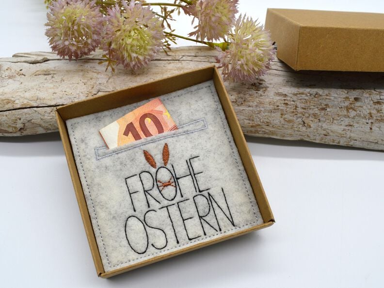 Stickdatei Ostern Wunscherf&uuml;ller Frohe Ostern image number 3