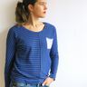 FRAU JETTE - Fledermausshirt mit Musterwechsel XS-L thumbnail number 4